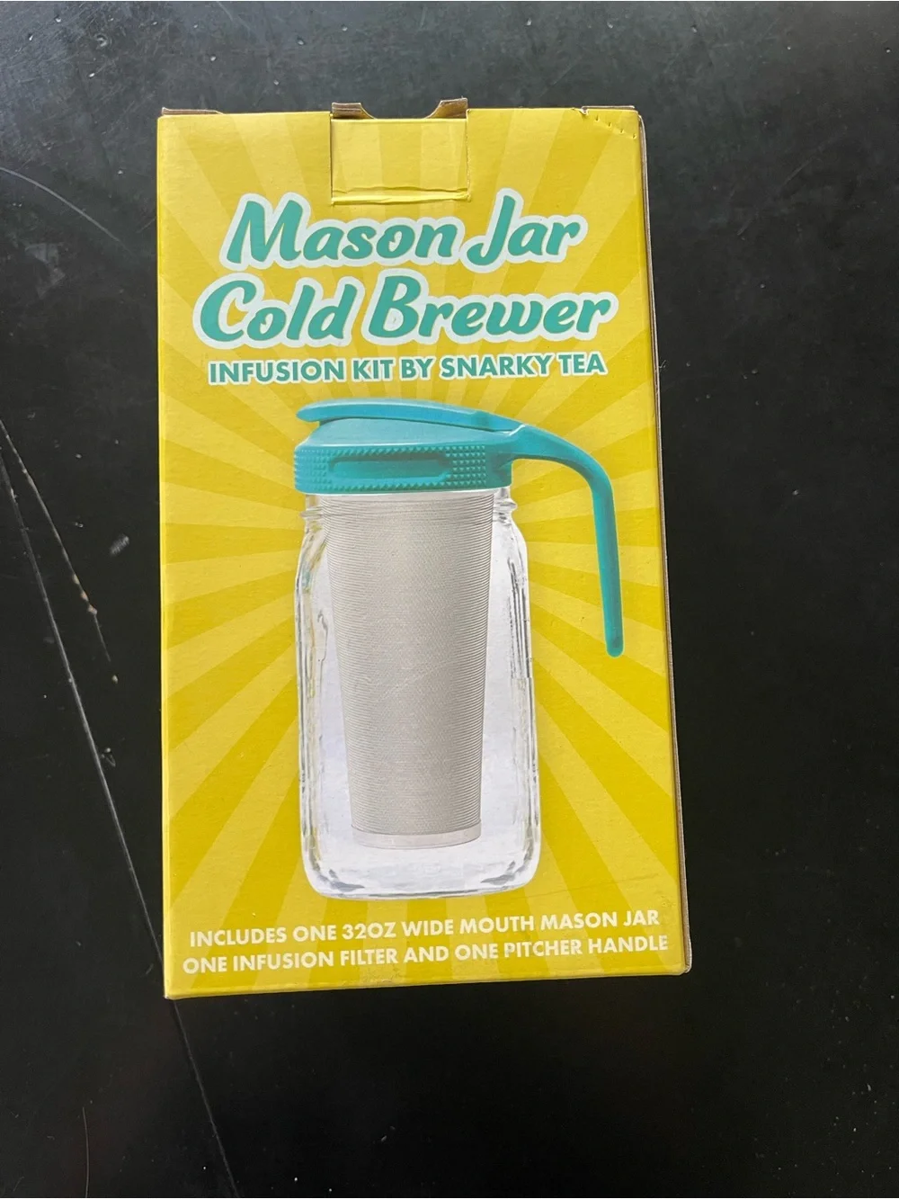 Snarky Tea Mason Jar Cold Brewing Kit